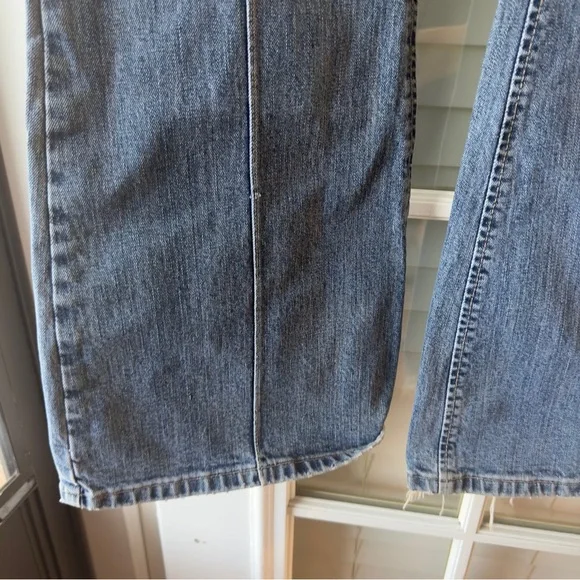 Silver Jeans Canada Low Rise 3 Buttons Size 30 Vintage Y2K Medium Wash 90s Unif - Picture 3 of 12